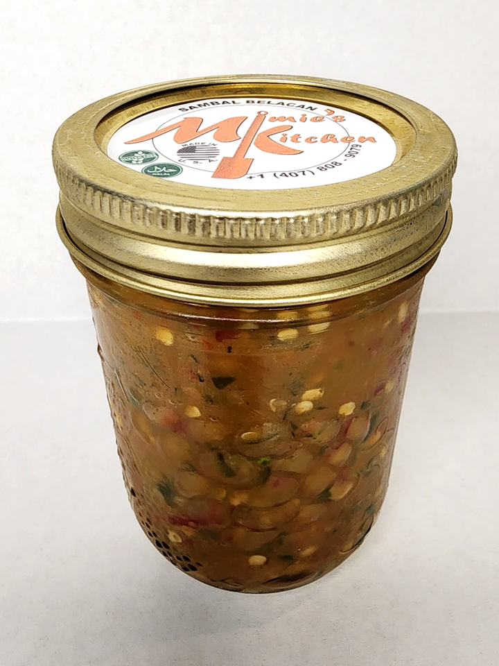 Fresh Sambal Belacan Calamansi (Medium Spicy)- 8oz jar